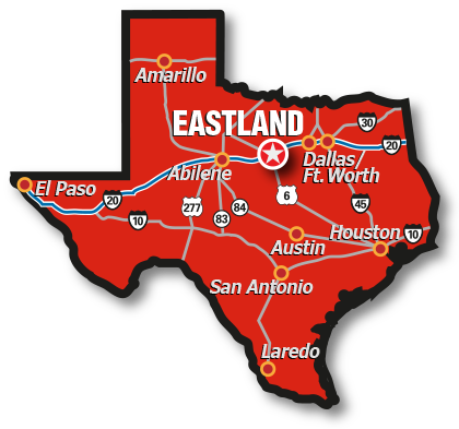 eastland texas directions